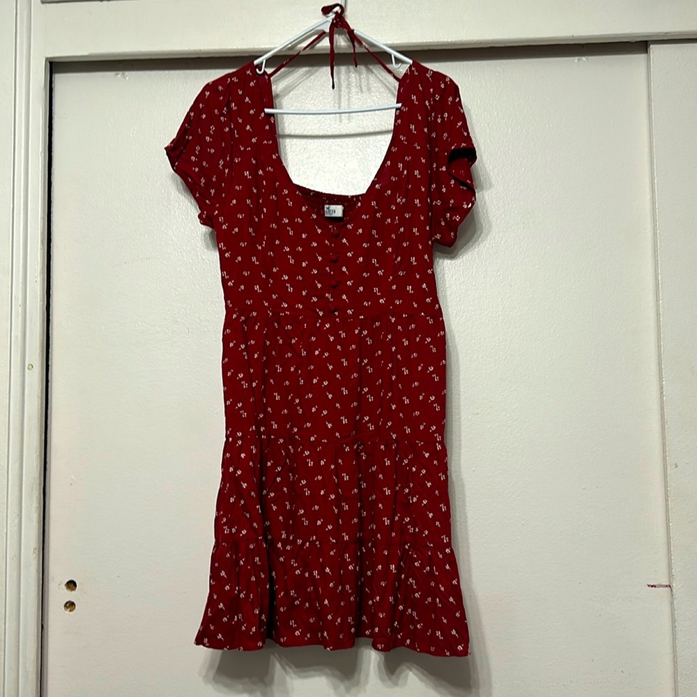 Hollister mini tiered dress